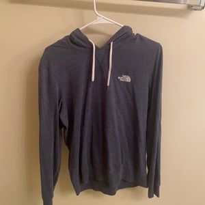 Navy blue women’s XL the north face hoodie